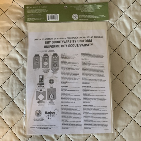 Badge Majic kit for boy scour uniform. - Picture 2 of 2